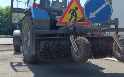 Услуги дорожной щетки на базе МТЗ - Кинешма, заказать или взять в аренду