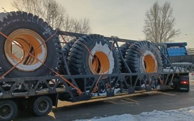 Тралы для перевозки больших грузовых колес - Приволжск, заказать или взять в аренду