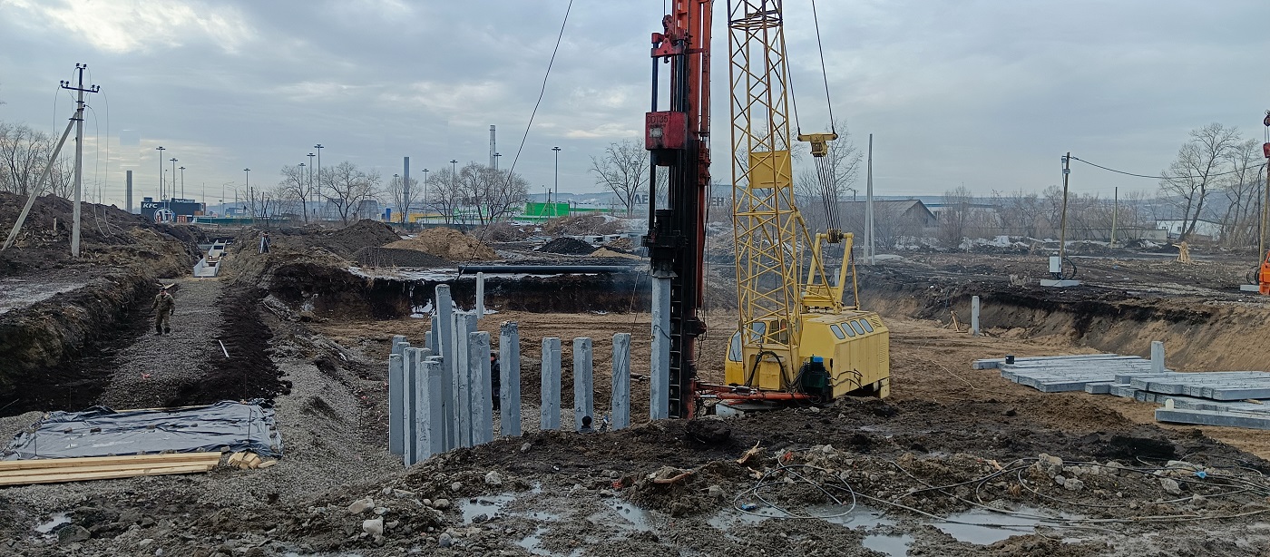 Аренда сваебоя для забивки бетонных свай в Приволжске