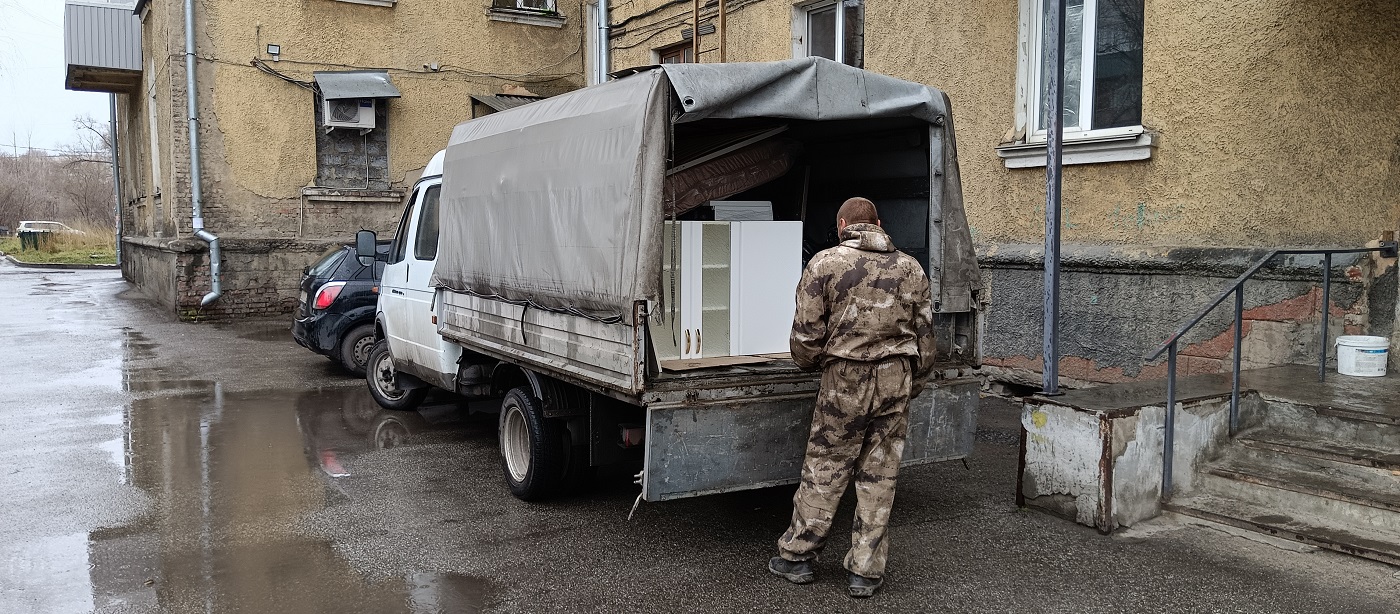 Квартирные перевозки. Погрузка мебели в Газель в Пучеже